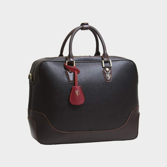 Furbo Design FRB007 Double Zip Bag- Black/Brown - Picture 7 of 7